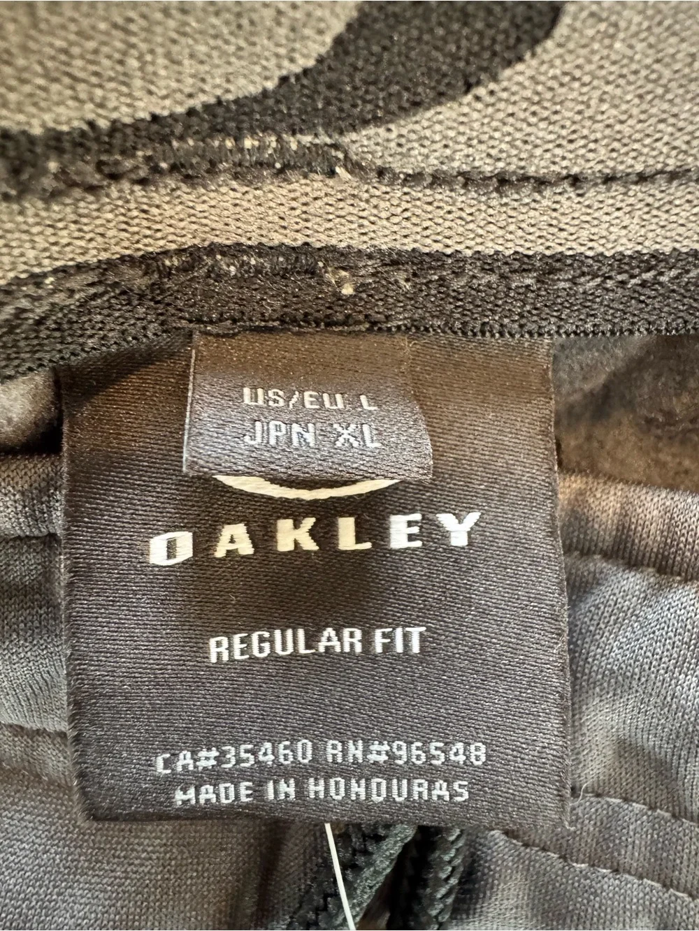 NWT Oakley Men L Gray Team Issue ENDURO PANT Sweatpants Joggers